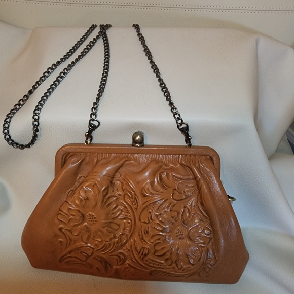 Patricia Nash Bags Patricia Nash Kiss Lock Hand Crafted Leather